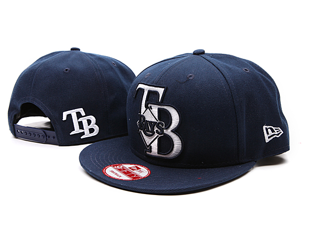 MLB Tampa Bay Rays Snapback Hat NU03